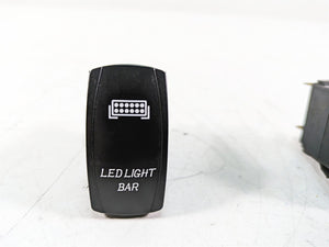 2018 Yamaha YXZ1000R EPS SS Led Light Bar & Rear Strobe Light Switch Set