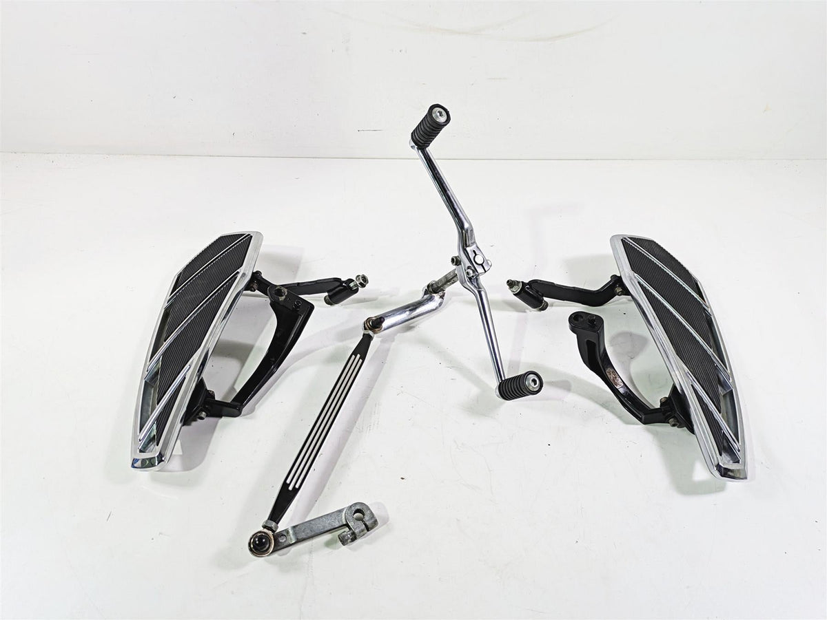 2010 Harley Touring FLHX Street Glide Kuryakyn Phanotm Floor Board Set 5792 {{ shop.shopifyCountryName }} - Mototech271