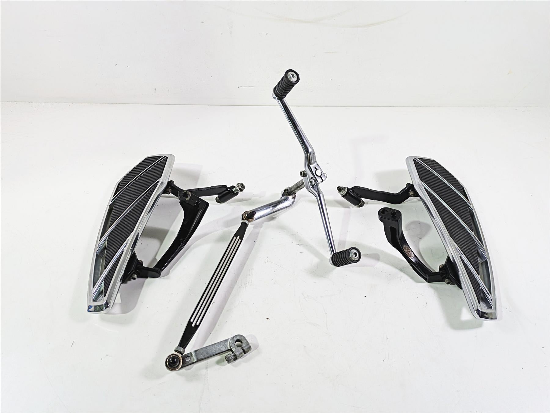 2010 Harley Touring FLHX Street Glide Kuryakyn Phanotm Floor Board Set 5792 {{ shop.shopifyCountryName }} - Mototech271