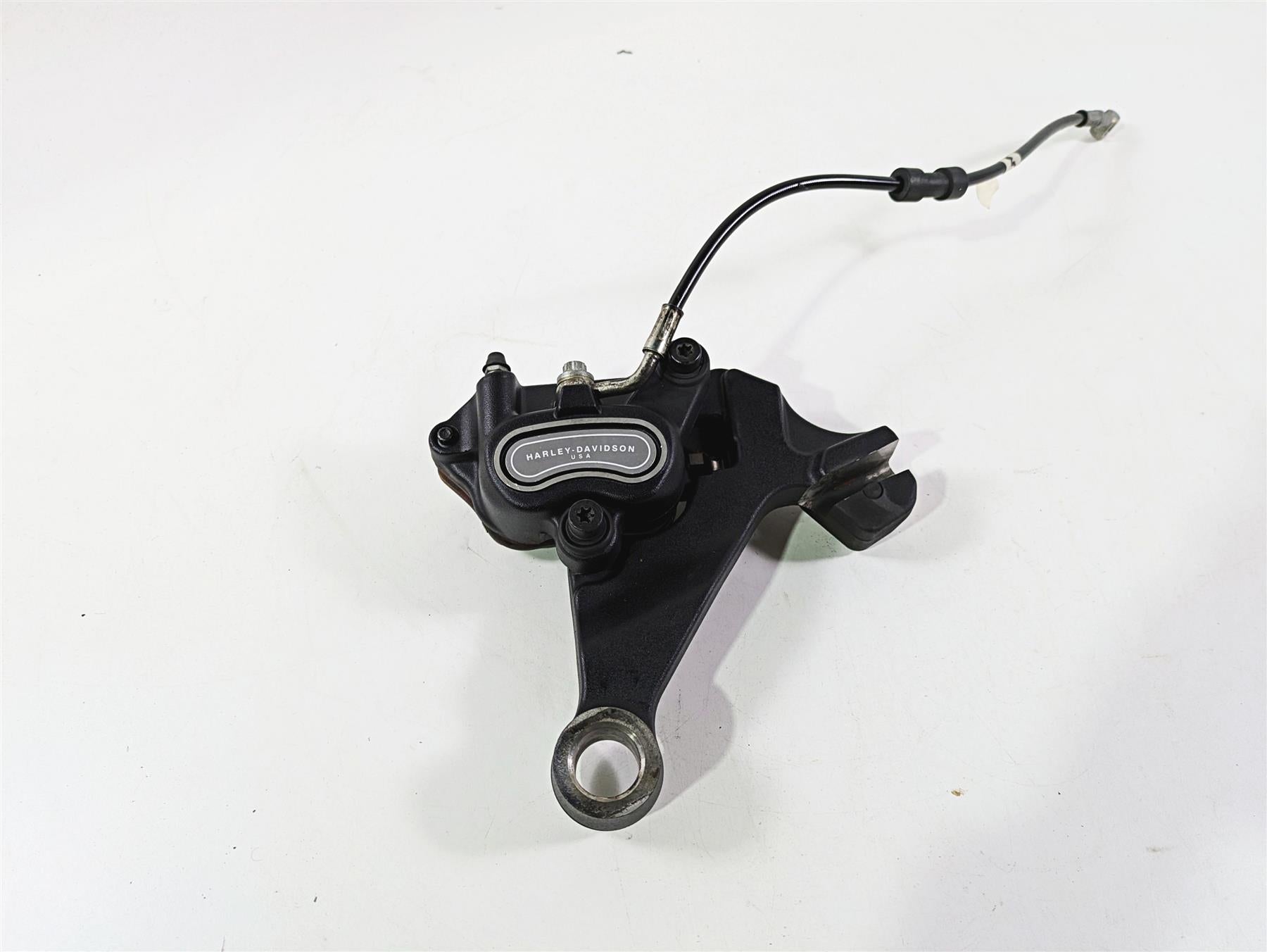 2017 Harley Dyna FXDB Street Bob Rear Brake Caliper + Mount 40908-08