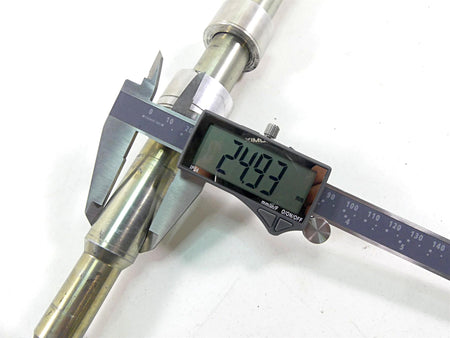 2010 Harley FXDF Dyna Fat Bob Front 25mm Axle Wheel Spindle 41547-07A {{ shop.shopifyCountryName }} - Mototech271