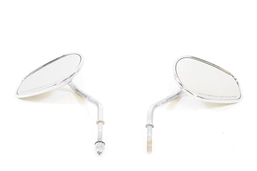 2010 Harley Dyna FXDB Street Bob Nice Chrome Rear View Mirror Set 91845-03B | Mototech271