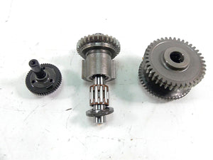 2012 Kawasaki ZX1400 ZX14R Ninja Starter Clutch Gear Set 16085-0596 13194-3704 | Mototech271