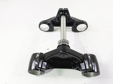 Load image into Gallery viewer, 2010 Harley VRSCF Muscle Rod Black Upper Lower Triple Tree Clamp Set 46892-09A | Mototech271
