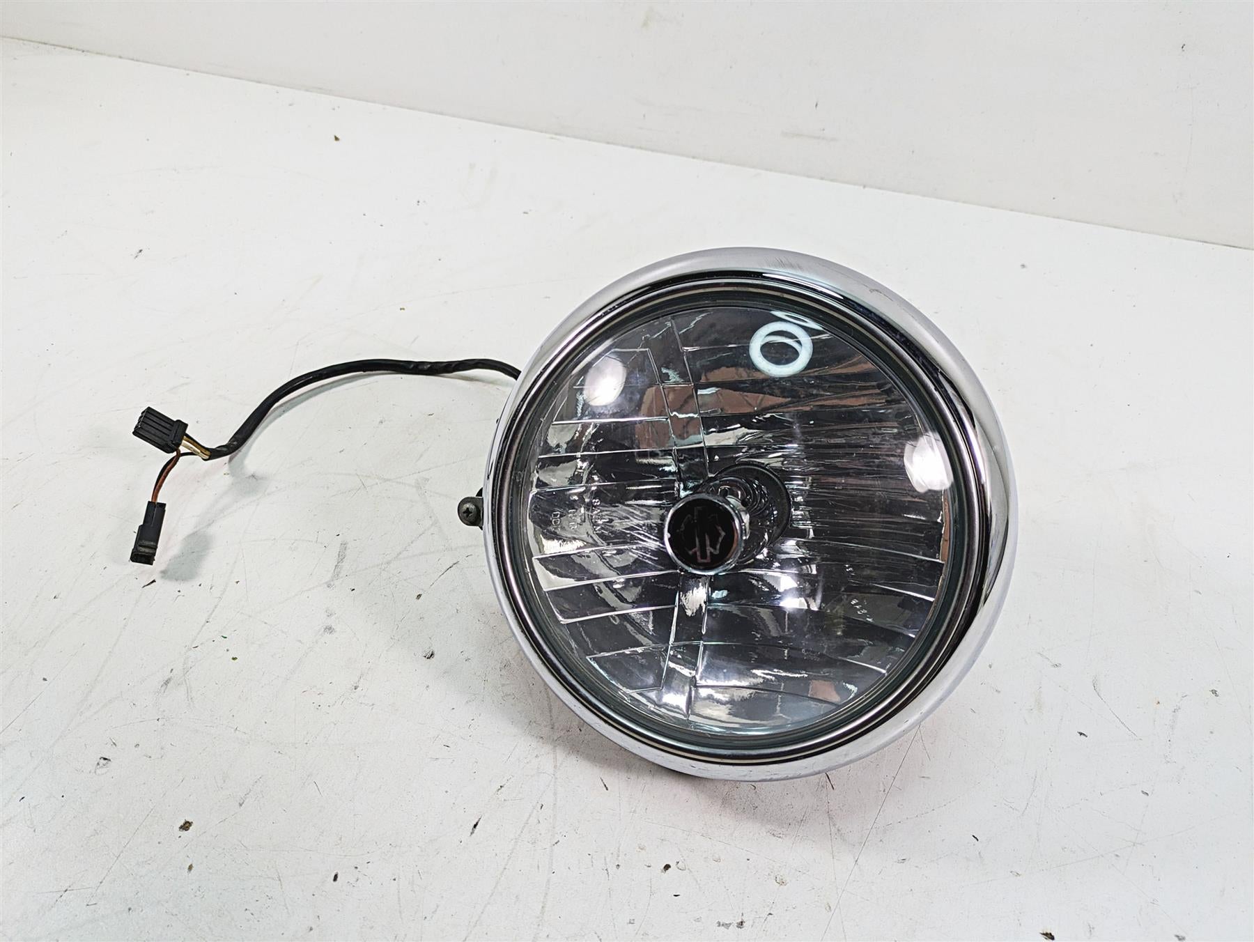 2013 Harley Softail FLSTFB Fat Boy Lo Headlight Head Light Lamp 73293-10A {{ shop.shopifyCountryName }} - Mototech271