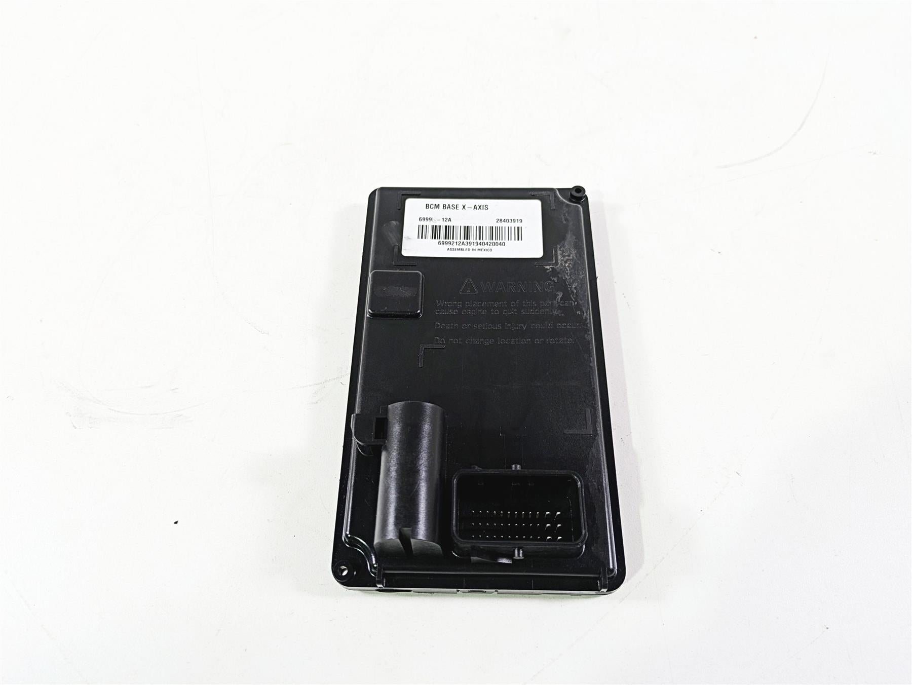 2014 Harley FXDL Dyna Low Rider Bcm X-Axis Base Module Control Unit 69992-12A {{ shop.shopifyCountryName }} - Mototech271