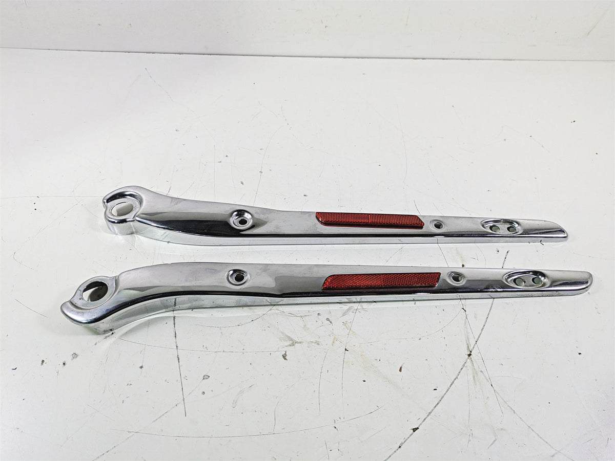 2007 Harley FXDWG Dyna Wide Glide Rear Fender Chrome Struts Braces 59893-06 {{ shop.shopifyCountryName }} - Mototech271
