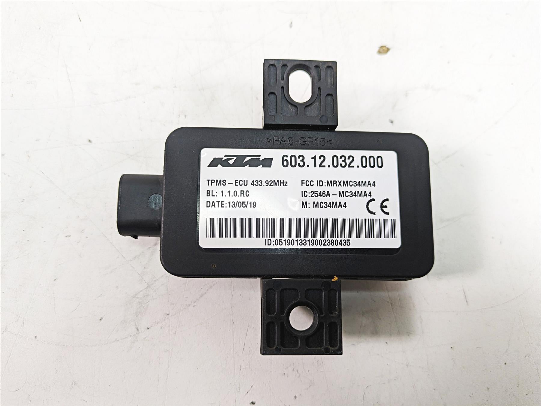 2020 KTM 1290 Super Adventure R Tire Pressure Module & Rear Sensor 60312032000 {{ shop.shopifyCountryName }} - Mototech271