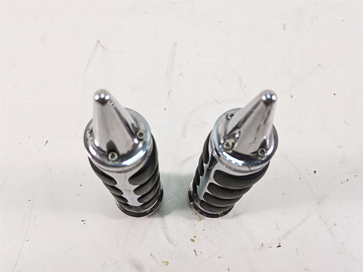2011 Harley Touring FLTRU Road Glide Aftermarket Spike Hand Grip Set {{ shop.shopifyCountryName }} - Mototech271