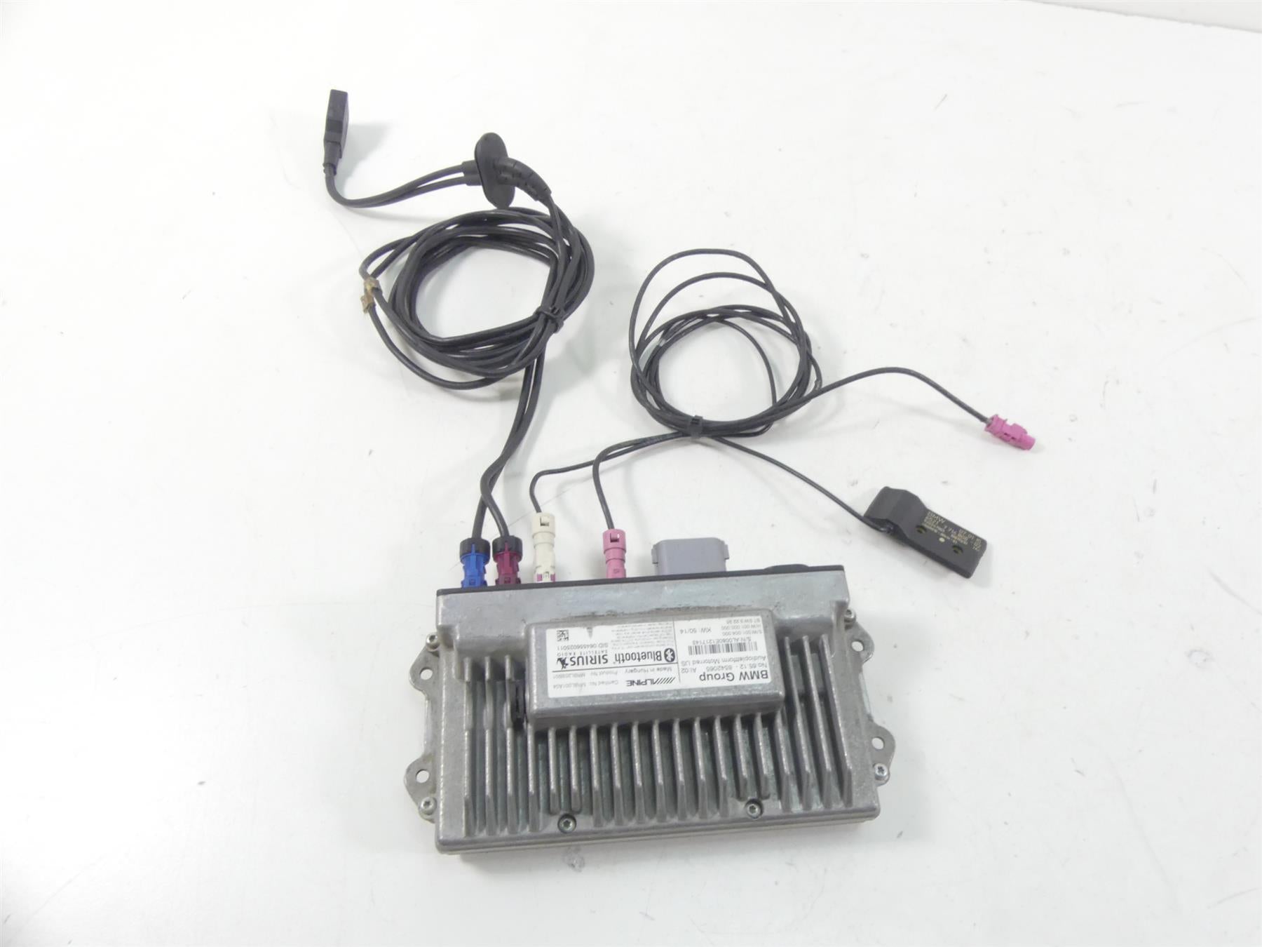 2015 BMW R1200RT K52 Alpine Satellite Bluetooth Radio Amplifier Amp Set 8542065 {{ shop.shopifyCountryName }} - Mototech271