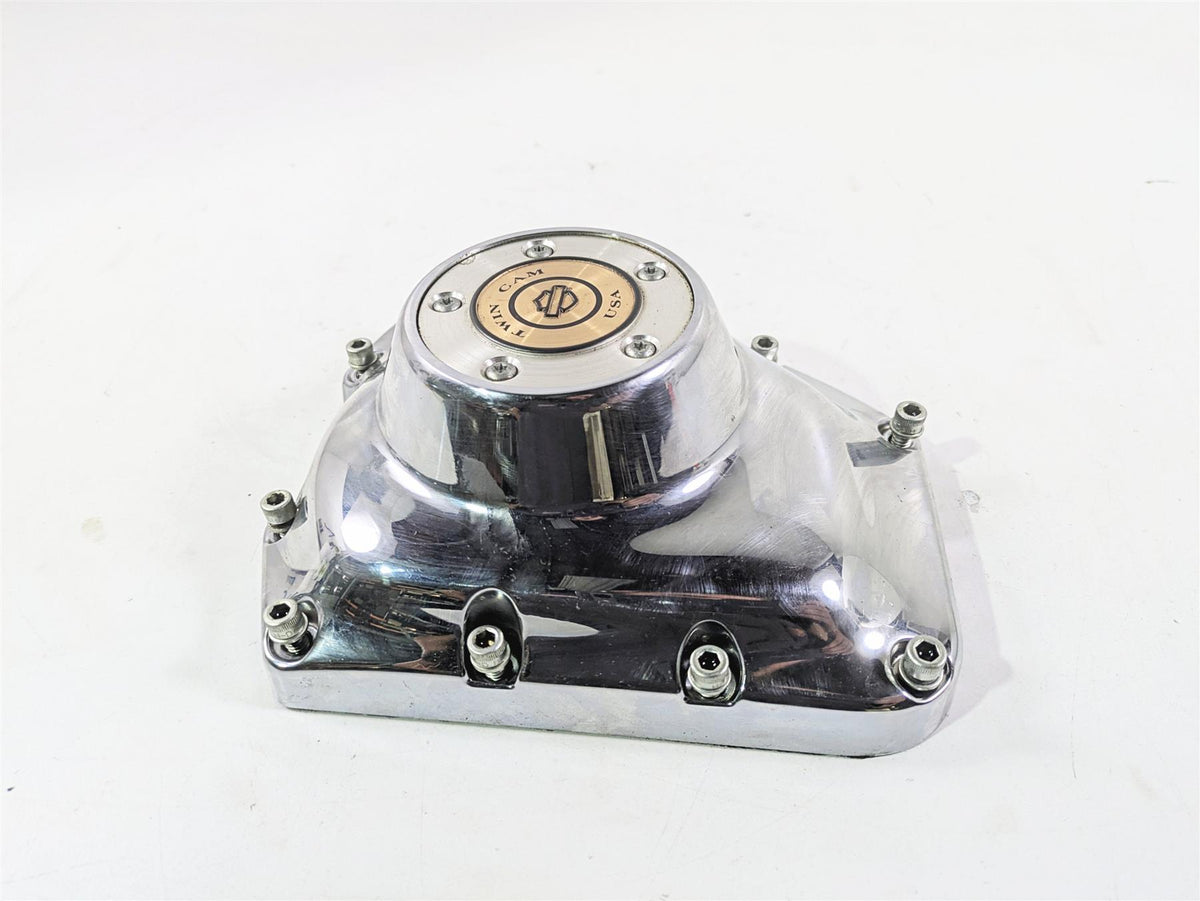 2008 Harley FXDL Dyna Low Rider 105TH Cam Shaft Side Chrome Cover 25362-01A {{ shop.shopifyCountryName }} - Mototech271