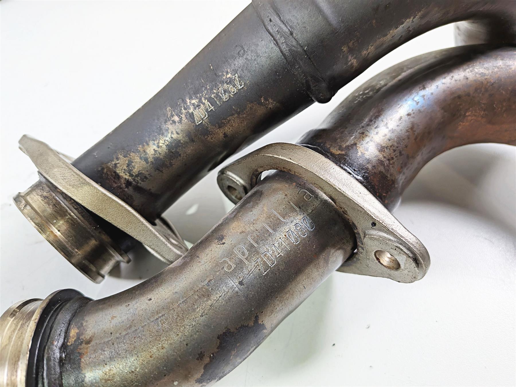 2018 Aprilia RSV4 RR Stock Exhaust Header Manifold Set 2B003106 {{ shop.shopifyCountryName }} - Mototech271