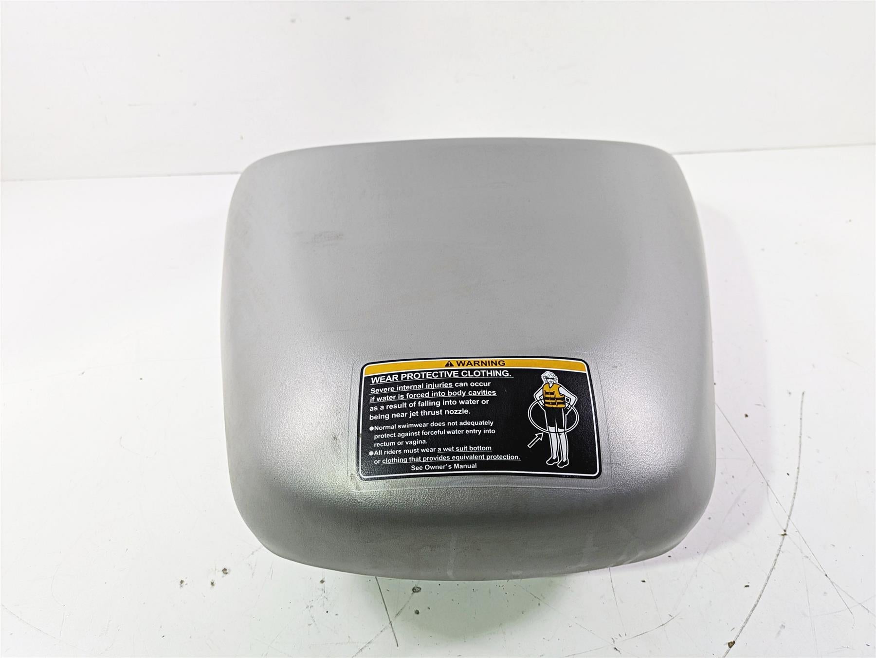 2018 Kawasaki STX-15F Jetski Rear Passenger Seat Saddle Silver 53066-0385 {{ shop.shopifyCountryName }} - Mototech271