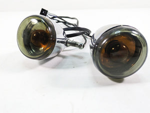 2006 Harley Sportster XL1200 Front Smoked Turn Signal Blinker Set   68972-00 | Mototech271