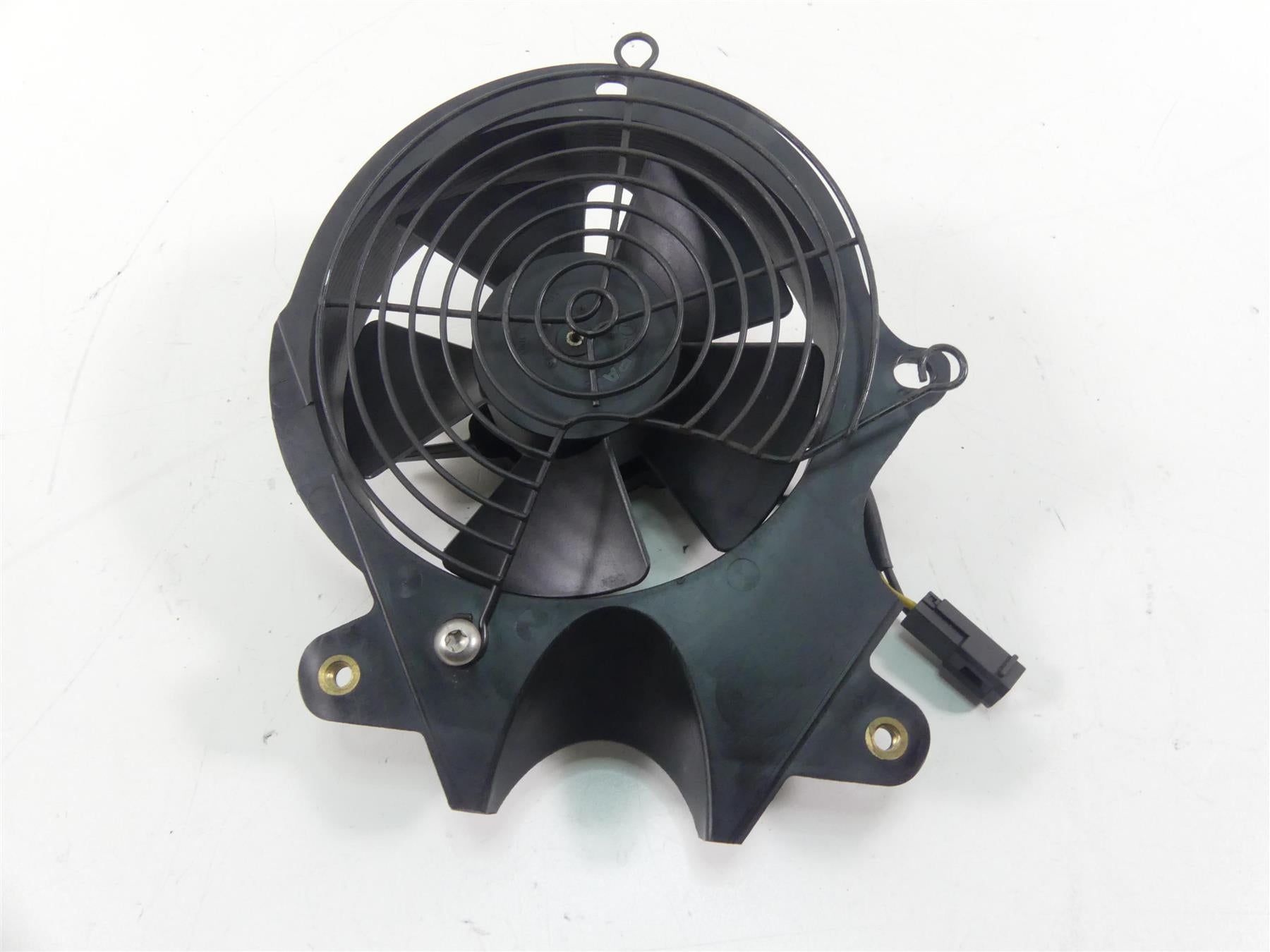 2007 Buell XB12 SS Lightning Radiator Coolant Fan + Wiring Y0050.02A8A | Mototech271