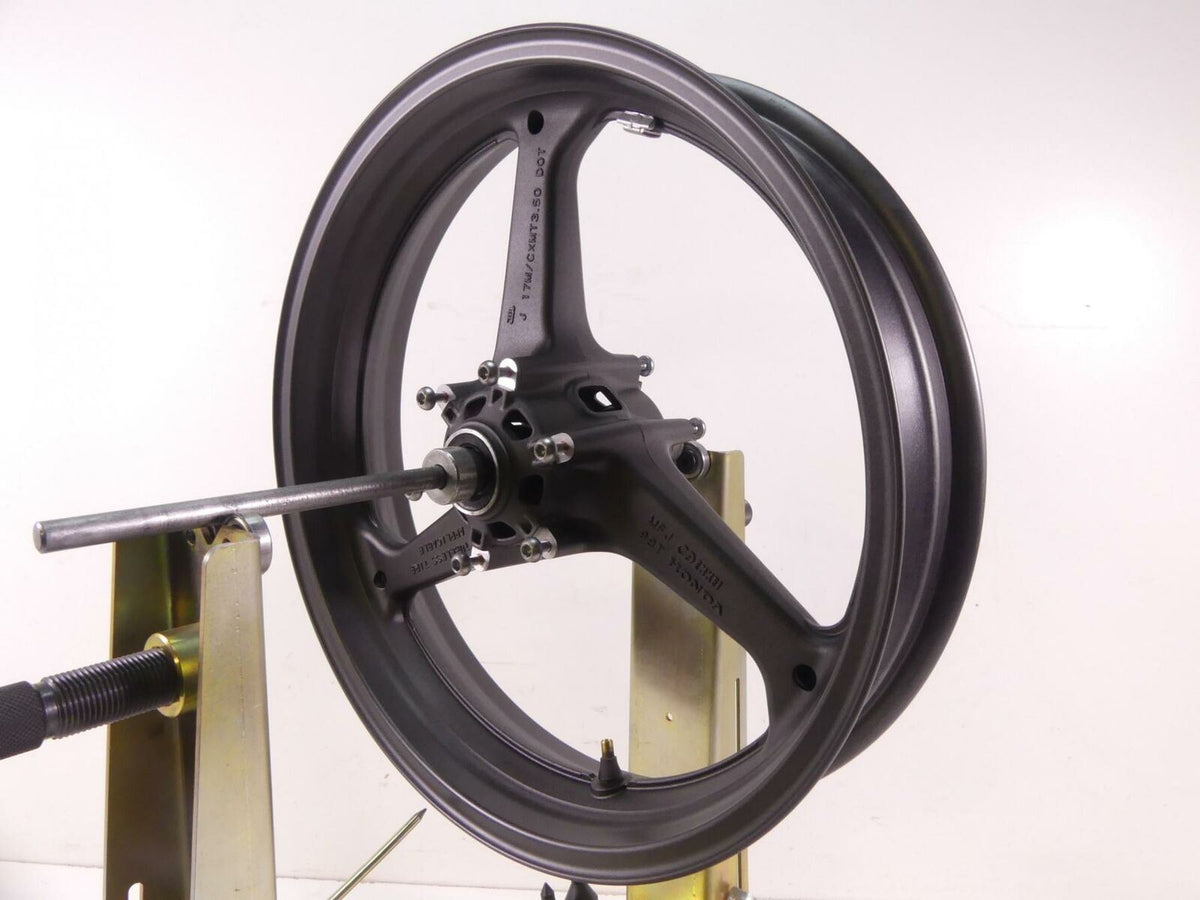 2012 Honda CBR600RR Front Straight Enkei Rim Wheel 17x 3.5 44650-MFJ-308 {{ shop.shopifyCountryName }} - Mototech271