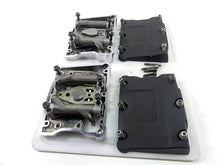 Load image into Gallery viewer, 2017 Harley Dyna FXDB Street Bob Black Rocker Box Valve Cover Set 17571-99 | Mototech271
