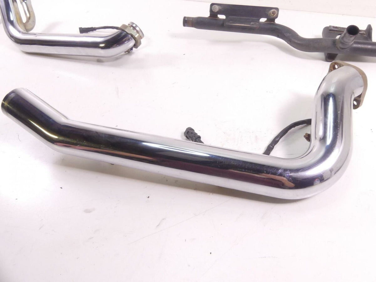 2009 Harley FXCW Softail Rocker Exhaust Pipe Headers Manifold Set +Mount 66795-0 {{ shop.shopifyCountryName }} - Mototech271