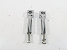 Load image into Gallery viewer, 1999 Harley Dyna FXDL Low Rider 6&quot; Chrome Handlebar Riser Holder Clamps | Mototech271
