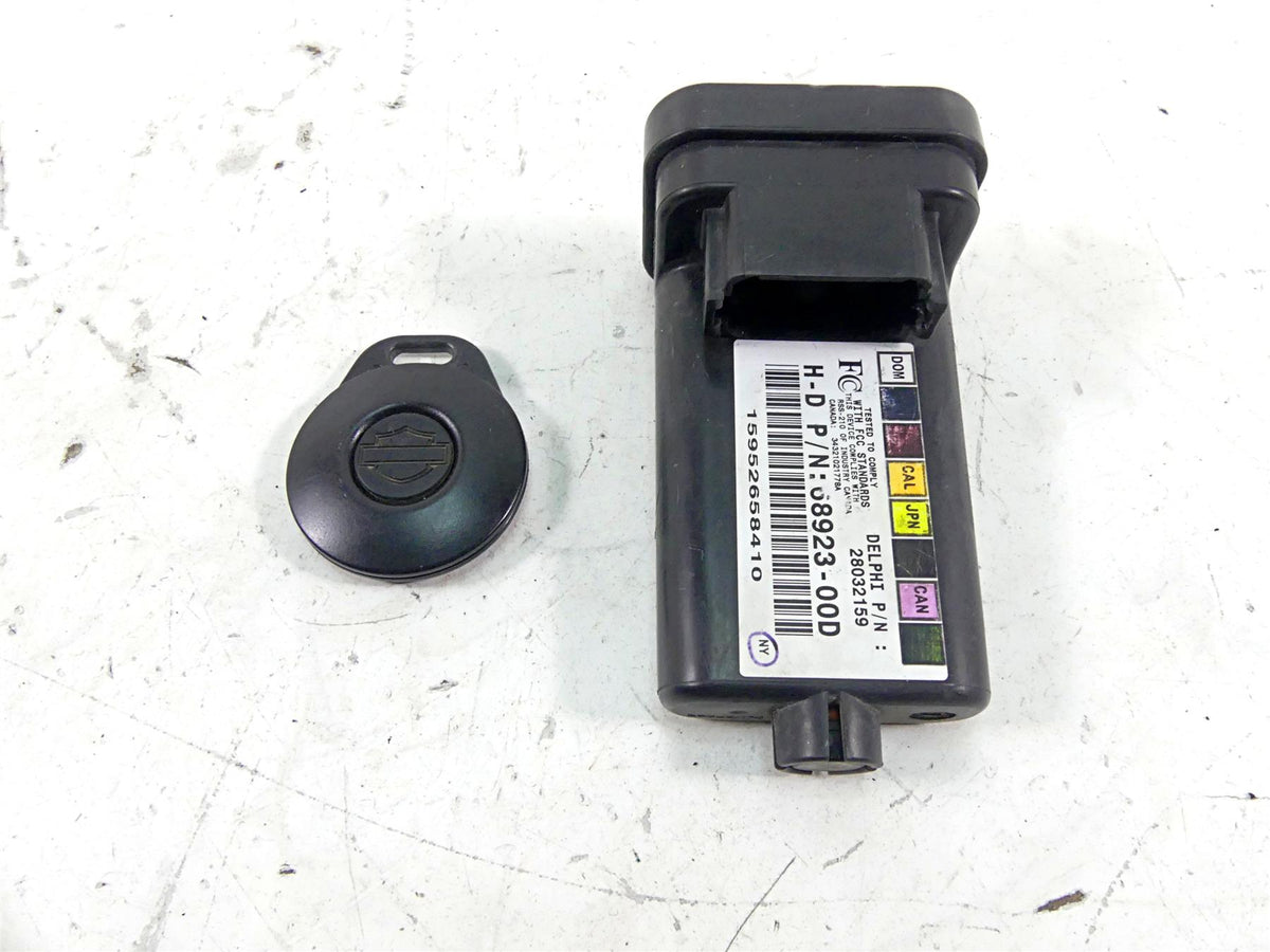 2006 Harley Softail FXSTSI Springer Tssm Module & Key Fob Set 68923-00D {{ shop.shopifyCountryName }} - Mototech271