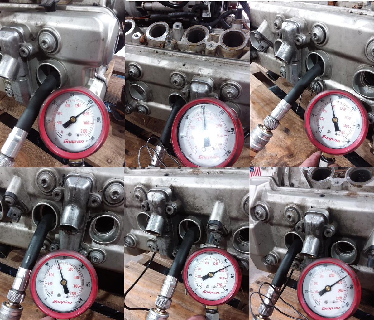 2015 BMW K1600GT K48 Engine Cylinderhead + Valve Cover - Read 11118546019 {{ shop.shopifyCountryName }} - Mototech271