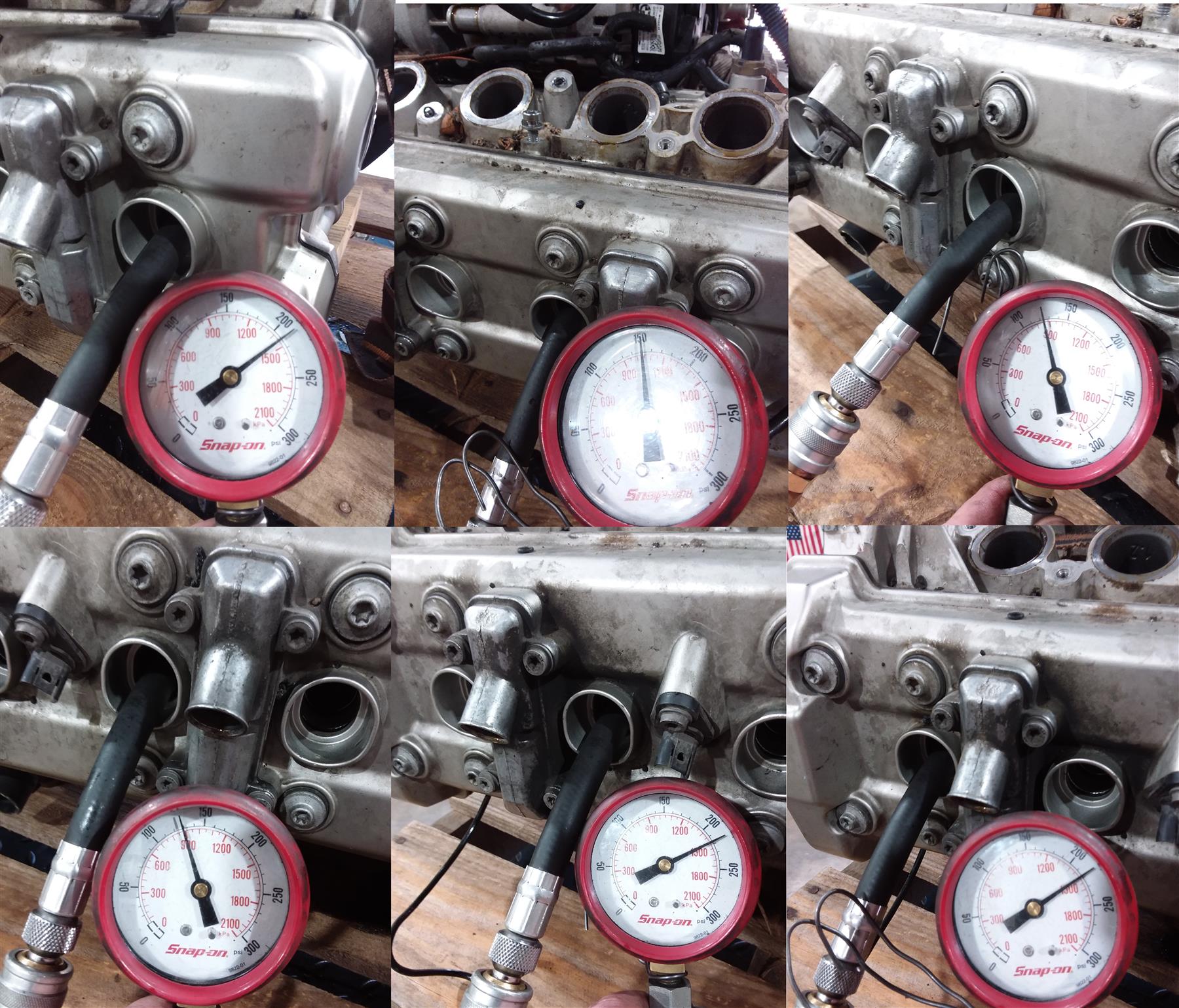 2015 BMW K1600GT K48 Engine Cylinderhead + Valve Cover - Read 11118546019 {{ shop.shopifyCountryName }} - Mototech271