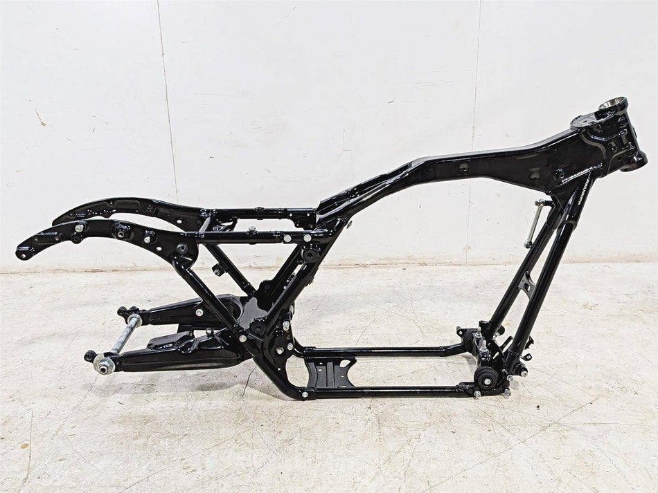 2016 Harley Touring FLHTK Electra Glide Straight Frame Chassis & Subframe Swingarm With Texas Salvage Title 47900-14BHP-Mototech271
