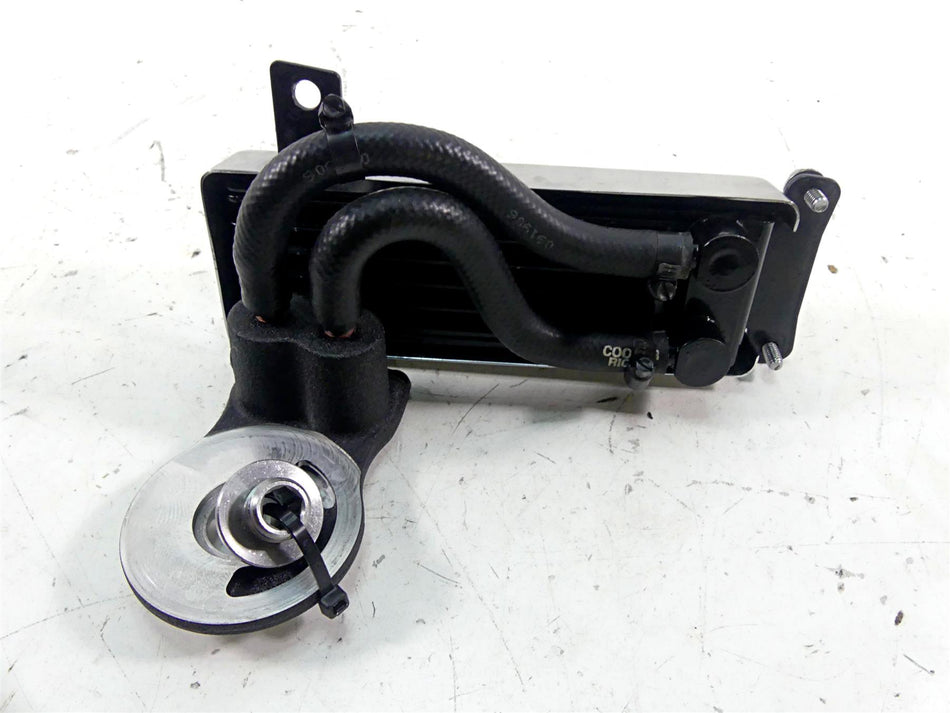 2006 Harley Softail FXSTSI Springer Oil Cooler Flange Chrome Cover Set 26157-07 {{ shop.shopifyCountryName }} - Mototech271