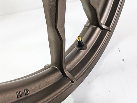 2022 Harley FXLRS Softail Low Rider Front Rim Wheel 9 Spoke 19x2.5 Bronze 43300740 {{ shop.shopifyCountryName }} - Mototech271
