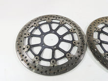 Load image into Gallery viewer, 2012 Ducati Streetfighter 848 Front Brake Rotor Disc Set 49241011A 49241191A
