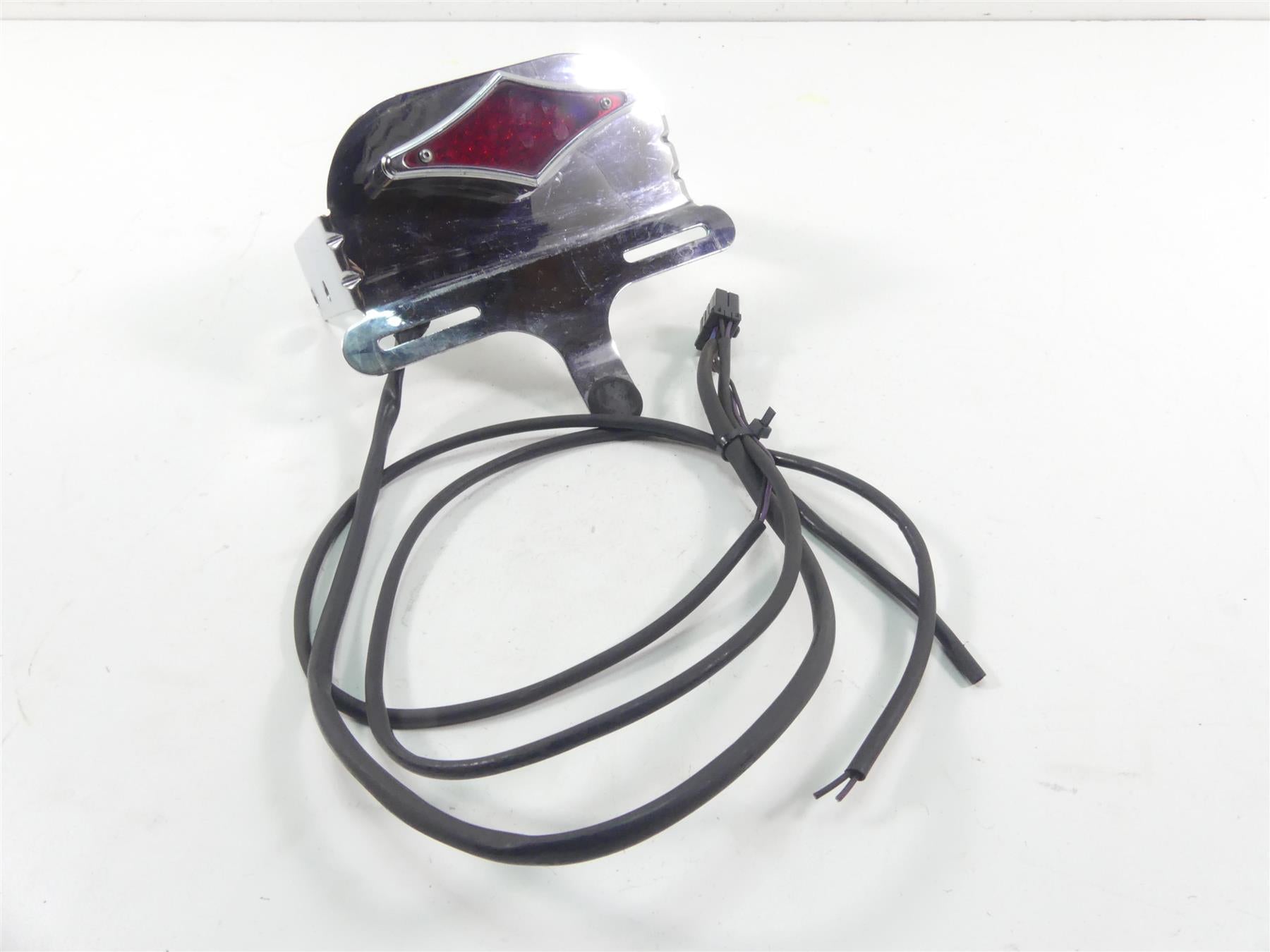 1999 Harley FXSTS Softail Springer License Plate Holder Diamond Taillight Set {{ shop.shopifyCountryName }} - Mototech271
