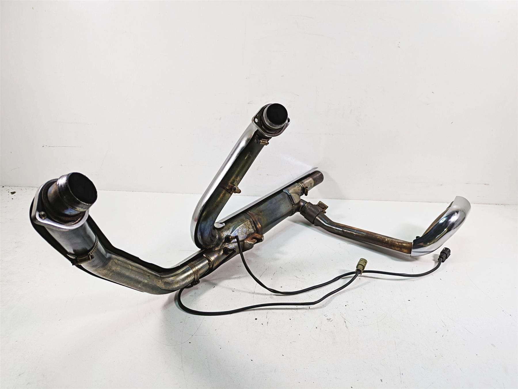 2011 Harley Touring FLHR Road King Exhaust Header Manifold Set 66855-10A {{ shop.shopifyCountryName }} - Mototech271
