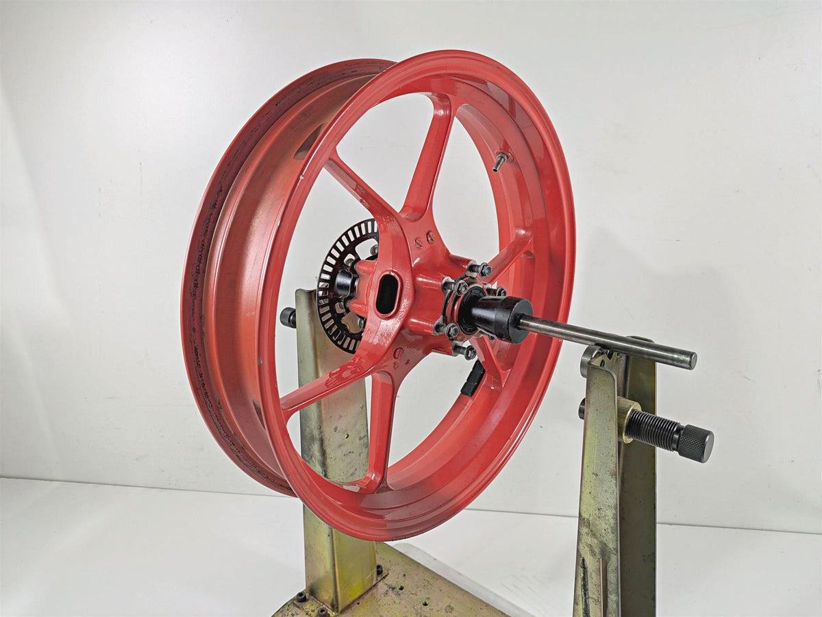 2017 Aprilia RSV 1100 Tuono V4 Factory Straight 17x3.5 Front Wheel Rim 2B002105 {{ shop.shopifyCountryName }} - Mototech271