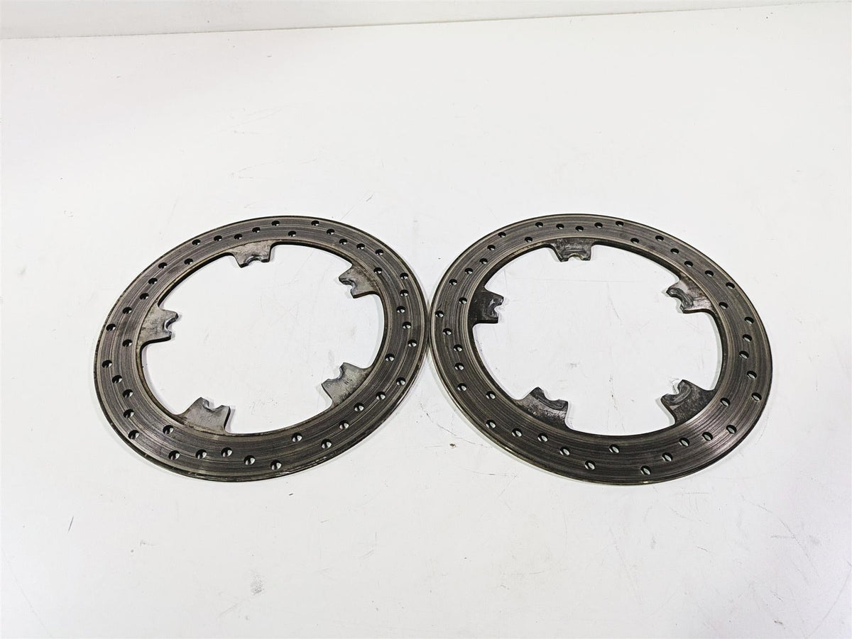 2016 Harley FXDL Dyna Low Rider Front Brake Disc Set 44553-06A {{ shop.shopifyCountryName }} - Mototech271