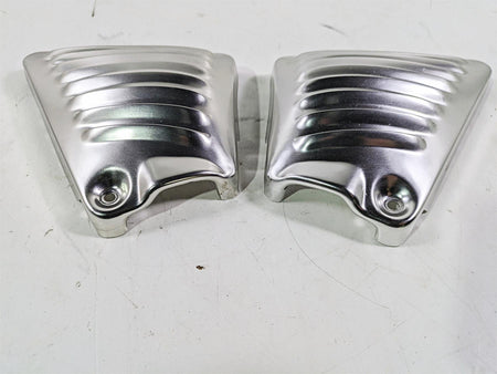 2006 Harley VRSCR Street V-Rod Silver Neck Cover fairing Set 66155-03 66156-03 {{ shop.shopifyCountryName }} - Mototech271