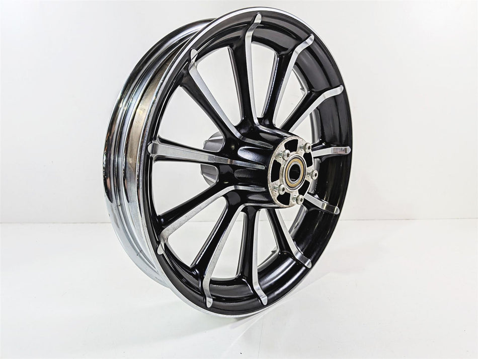2011 Harley Touring FLHTCU CVO Electra Glide 17x3 Front Wheel Roulette 55065-10-Mototech271