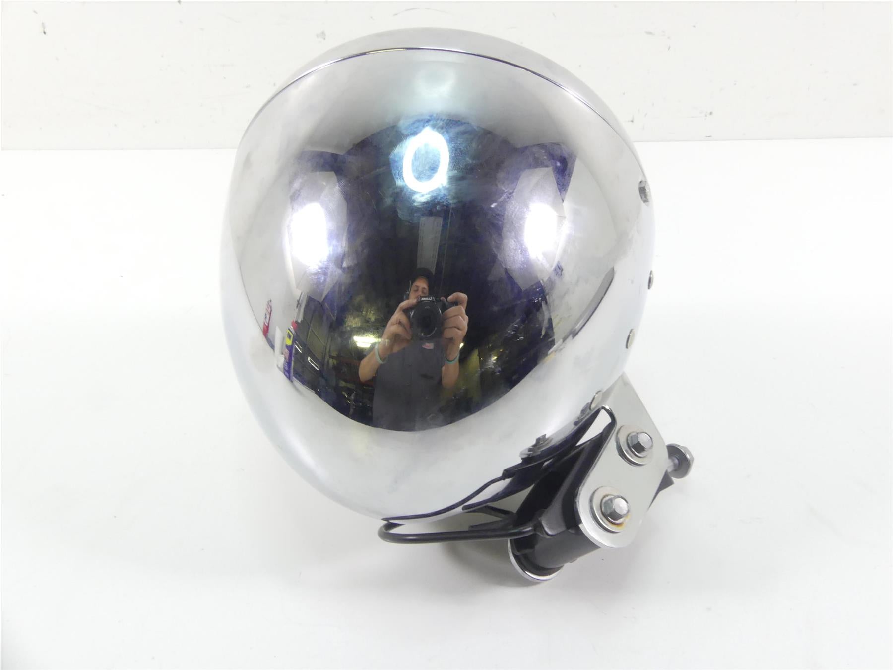 2013 Triumph Rocket 3 Touring Nice Headlight Head Light & Mounts T2701009 {{ shop.shopifyCountryName }} - Mototech271
