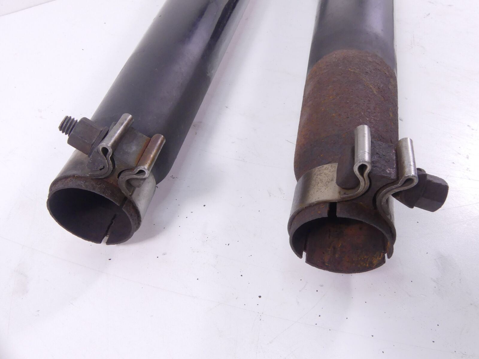 2009 Harley Touring FLHRC Road King Loud Black Slip On Muffler Pipe Exhaust Set {{ shop.shopifyCountryName }} - Mototech271