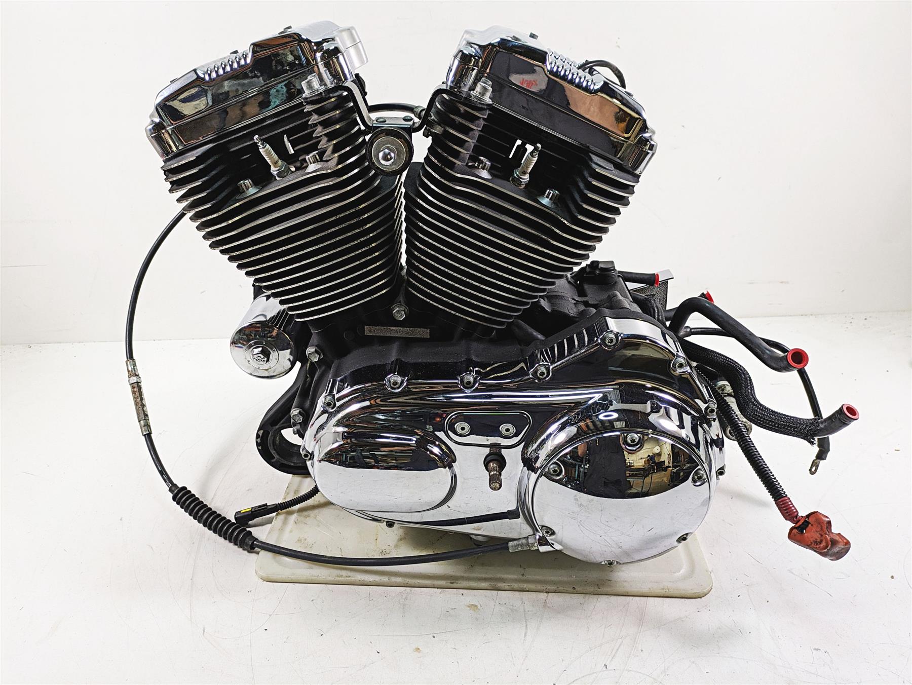 2007 Harley Sportster XL1200 C Running Engine Transmission 11K - Video 19606-07A {{ shop.shopifyCountryName }} - Mototech271