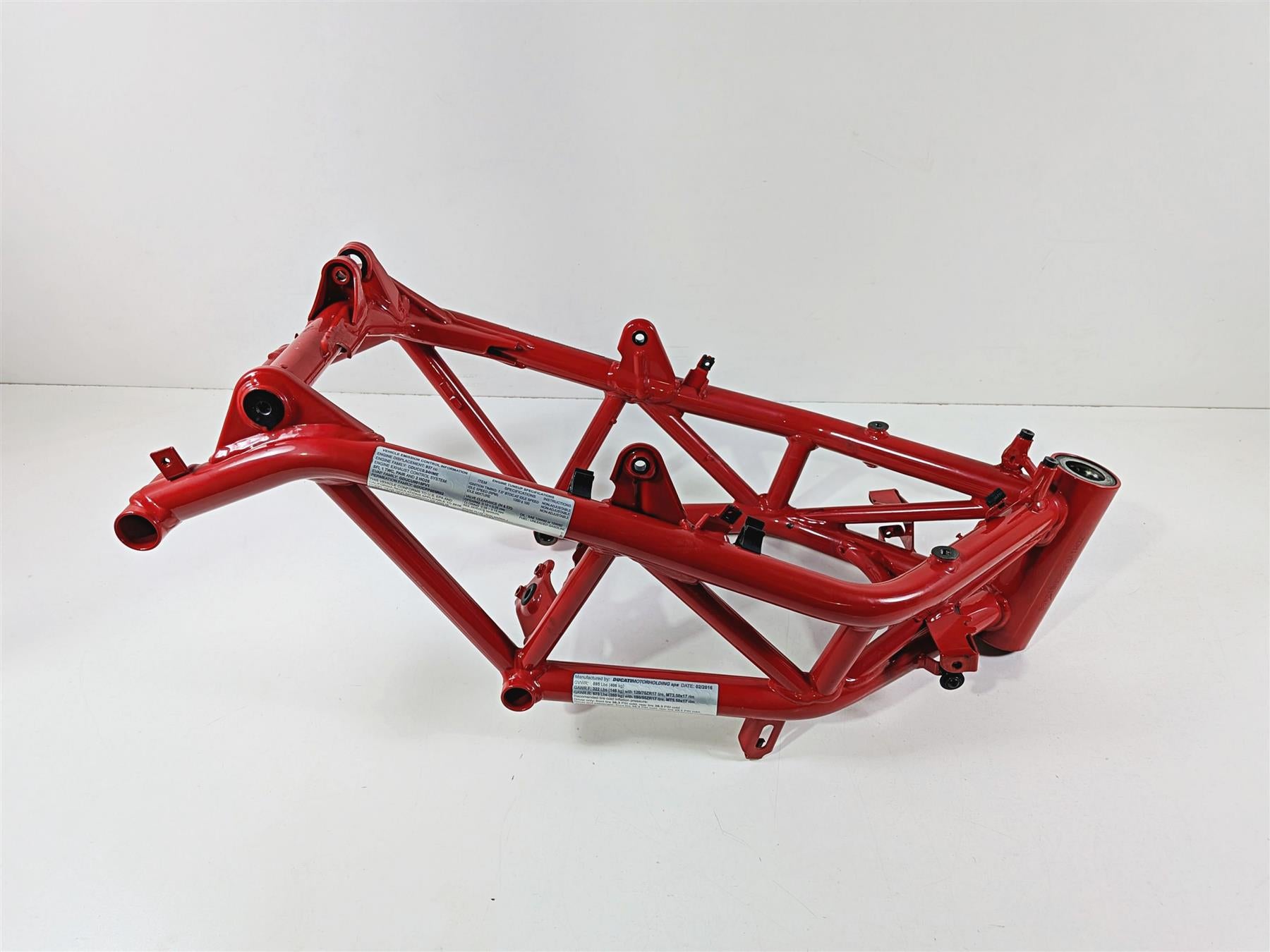 2016 Ducati Hypermotard 939 SP Straight Main Frame Chassis With Clean Virginia Title 47017931AA-Mototech271