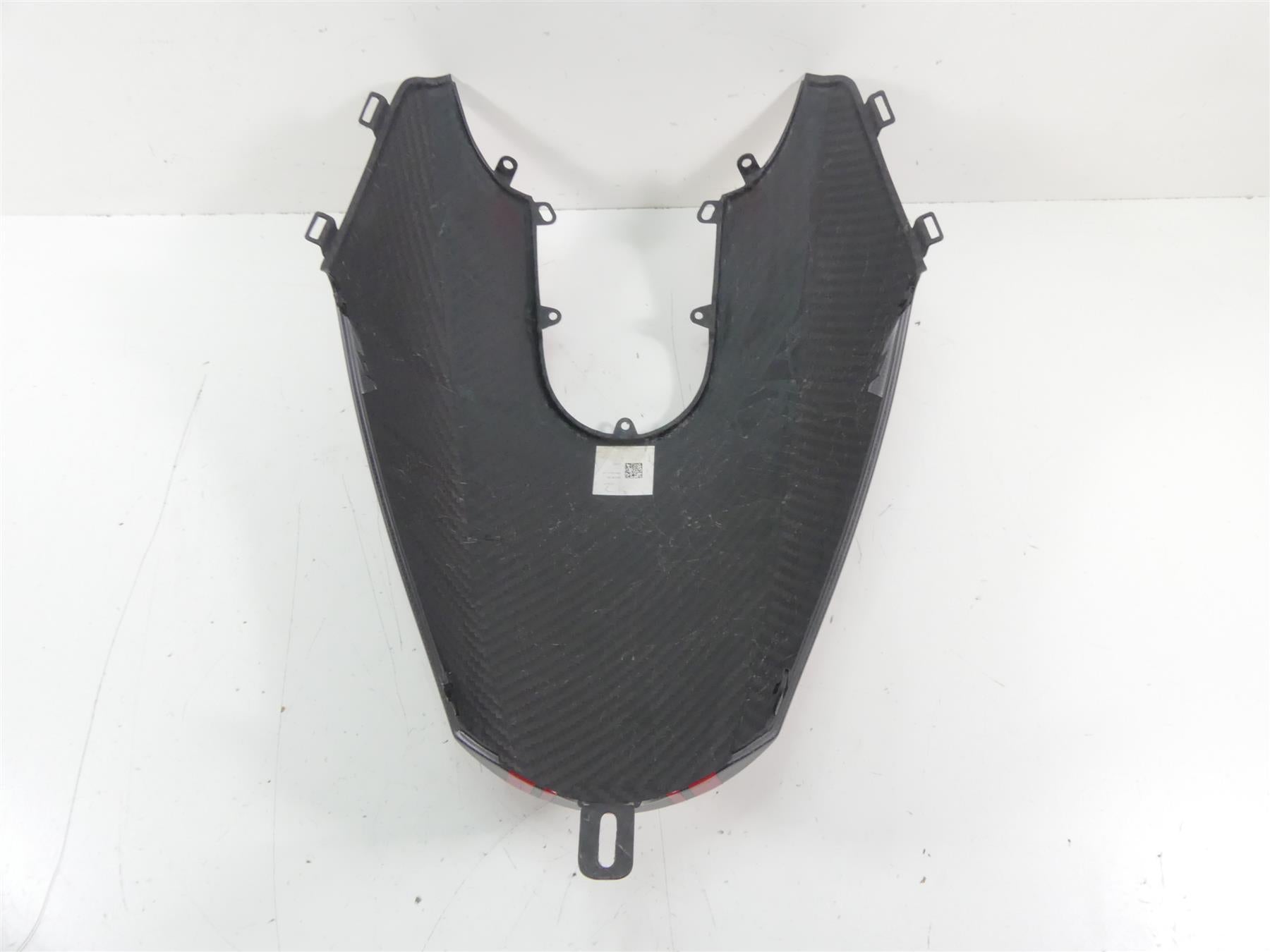 2015 Ducati Diavel Carbon Red Fiber Center Fuel Gas Tank Cover - Read 48015221A {{ shop.shopifyCountryName }} - Mototech271
