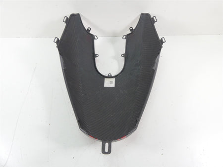 2015 Ducati Diavel Carbon Red Fiber Center Fuel Gas Tank Cover - Read 48015221A {{ shop.shopifyCountryName }} - Mototech271
