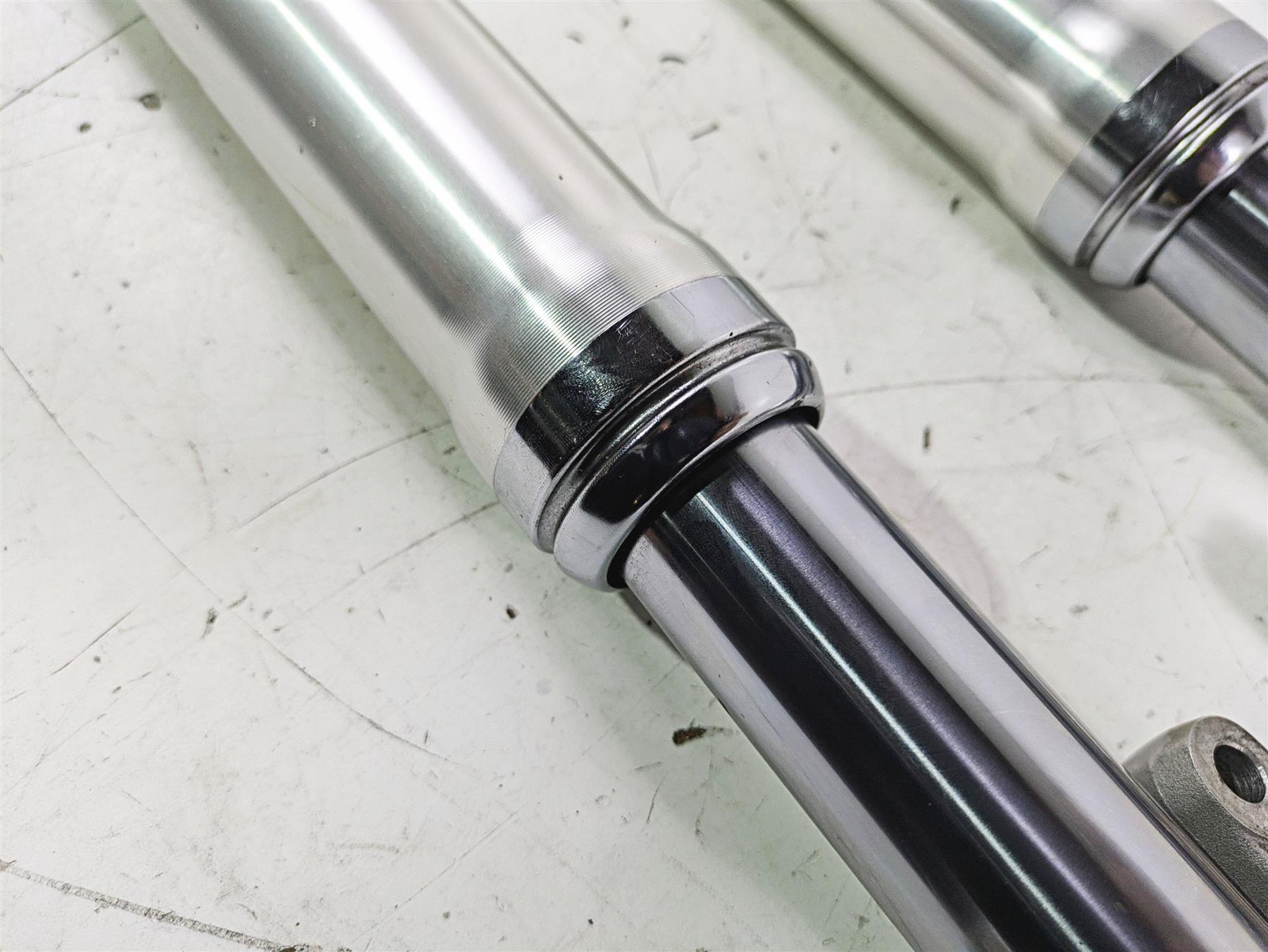 2012 Harley VRSCF Muscle V Rod Straight Front Fork Leg Set 48700-09 48701-09 {{ shop.shopifyCountryName }} - Mototech271