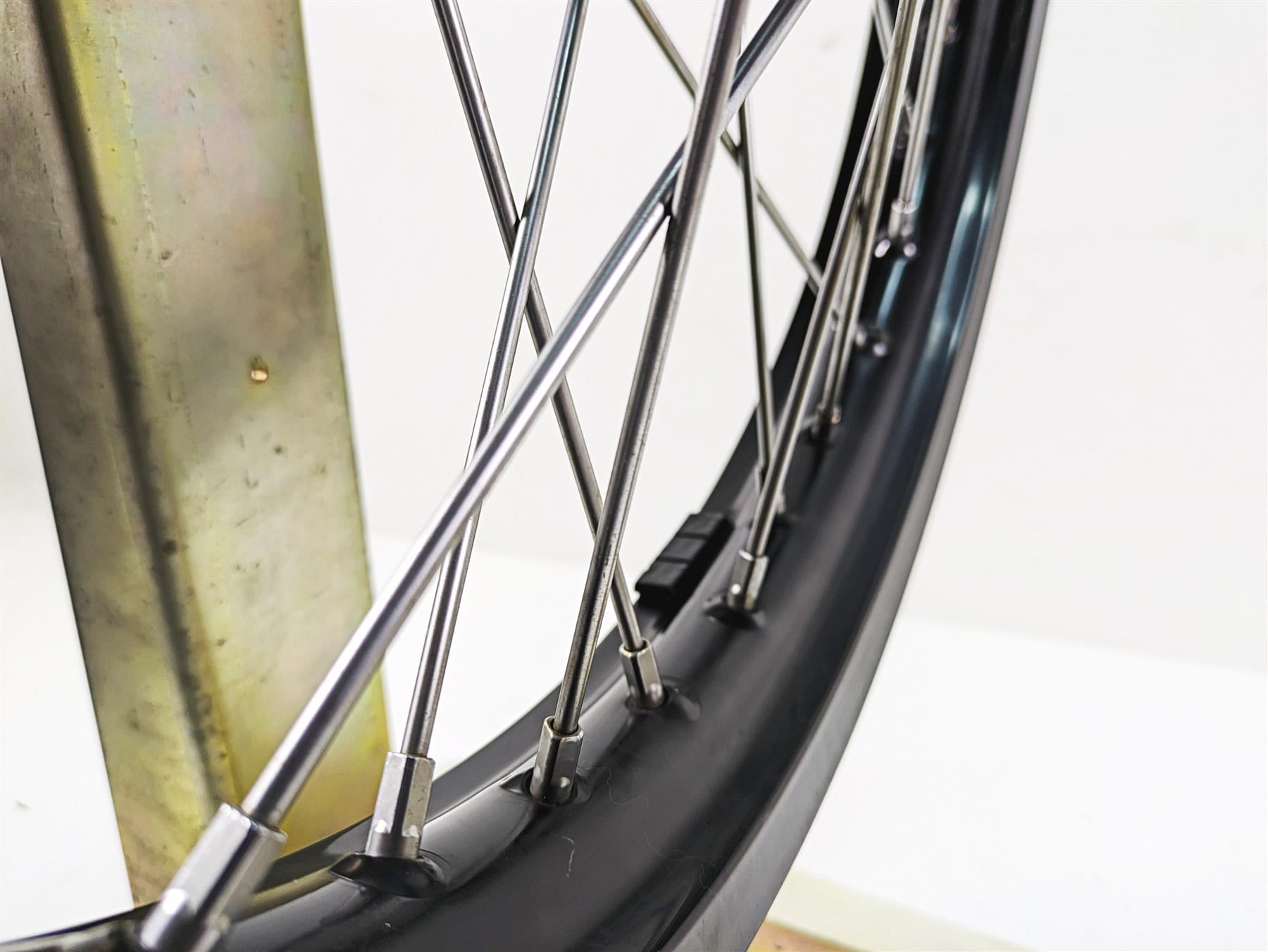 2012 Triumph Tiger 800XC ABS Straight 21x2.15 Front Wheel Spoke Rim T2004400 {{ shop.shopifyCountryName }} - Mototech271