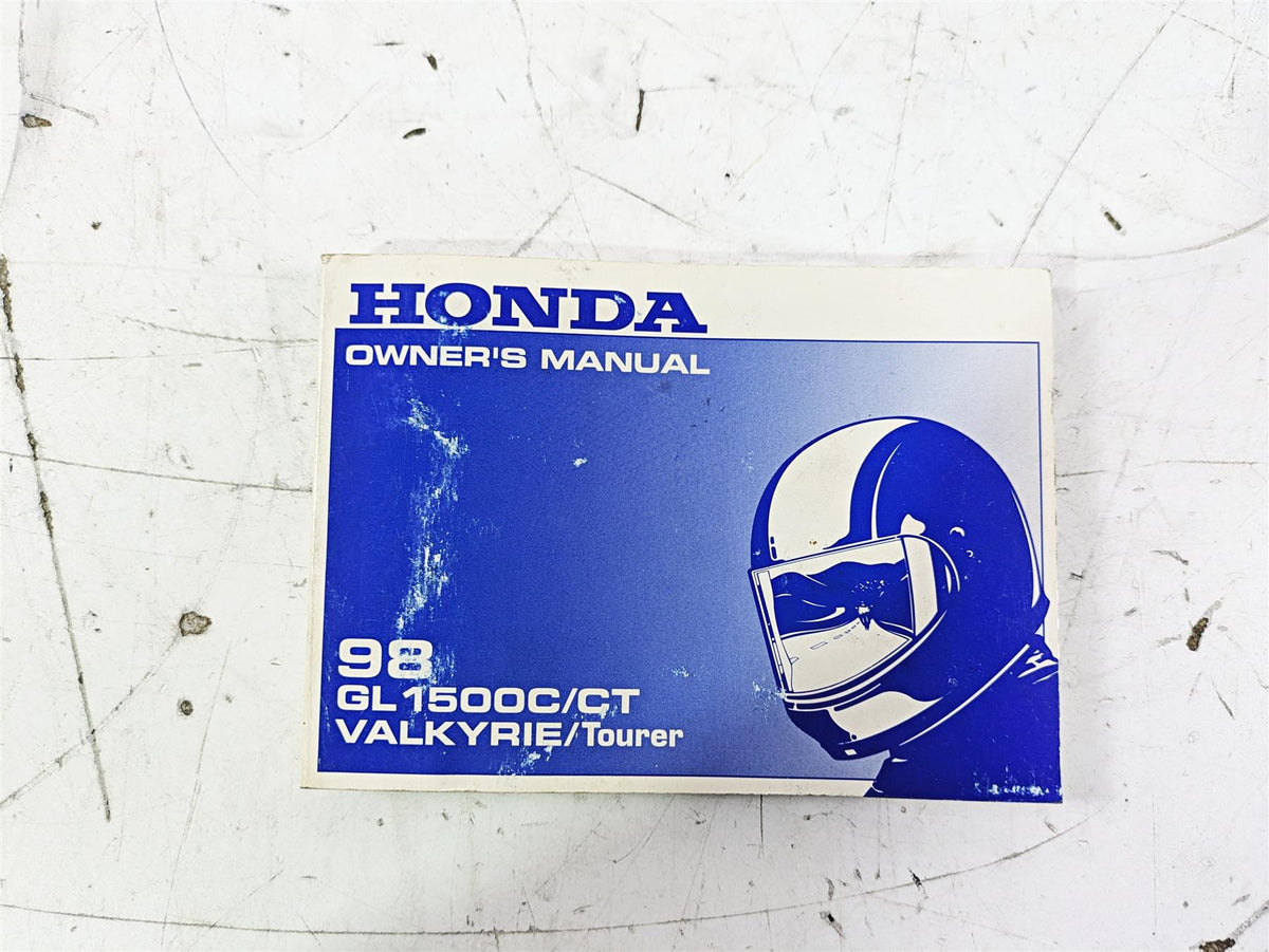 2002 Honda GL1500 CD Valkyrie Deluxe Owners Manual Tourer 00X31-MZ0-6200 {{ shop.shopifyCountryName }} - Mototech271