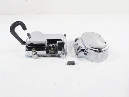 2000 Harley Touring FLHRCI Road King Transmission Chrome Cover Set 34465-98 {{ shop.shopifyCountryName }} - Mototech271