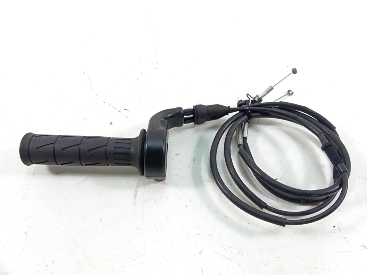 2010 Kawasaki ZX1400 ZX14 R Ninja Throttle Grip & Cables Set 32099-0049 {{ shop.shopifyCountryName }} - Mototech271