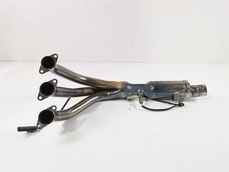 2014 BMW K1600 GTL K48 Left Exhaust Header Manifold + Heat Shield 18518546714 {{ shop.shopifyCountryName }} - Mototech271