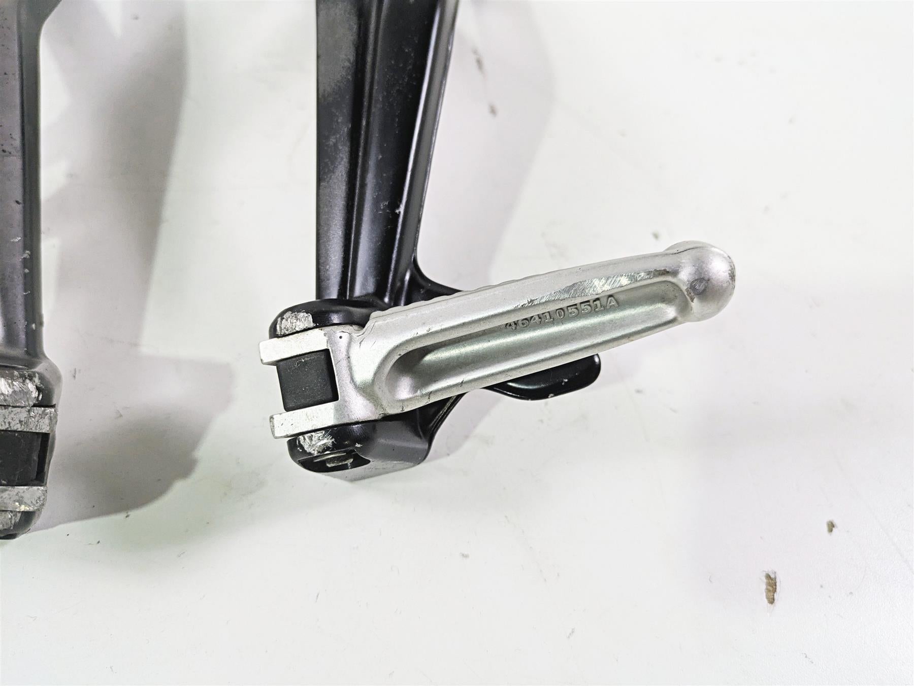 2012 Ducati Streetfighter 848 Rear Passenger Footpeg Set 82411561A 82411571A {{ shop.shopifyCountryName }} - Mototech271