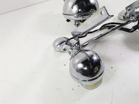 2008 Harley FLSTC 105TH Softail Heritage Led Headlight Spot Light Set 69748-05B {{ shop.shopifyCountryName }} - Mototech271